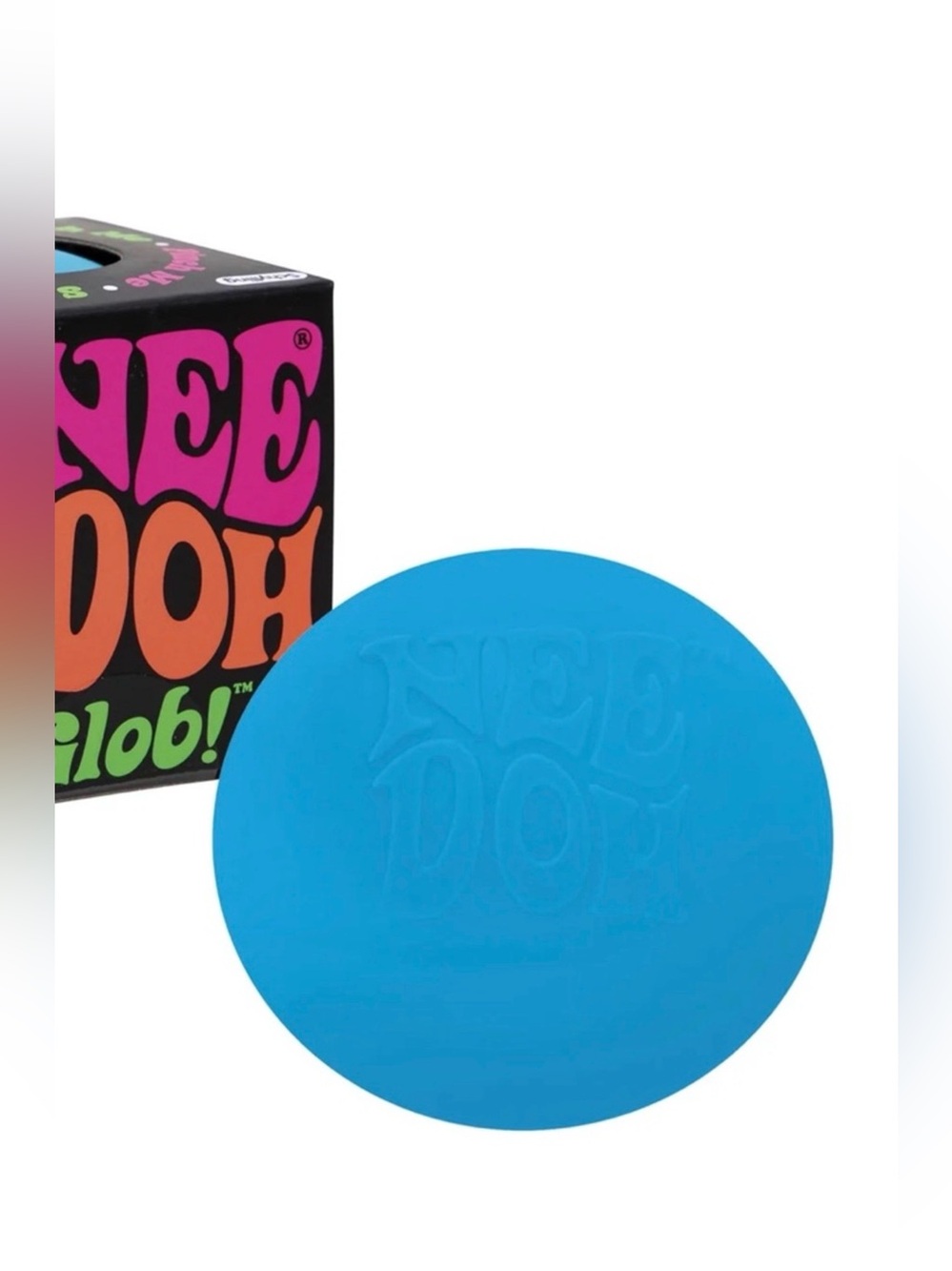 Groovy NeeDoh Glob Stress Ball Toy  100% Authentic pick a color